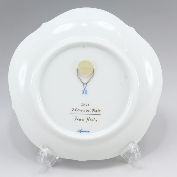 Meissen】マイセン 2001 メモリアルプレート 置物 オブジェ 23501