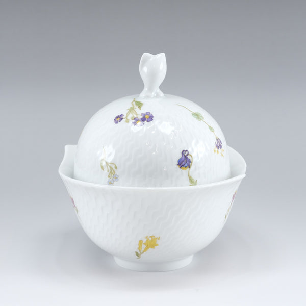 マイセン そよ風 シュガーポット