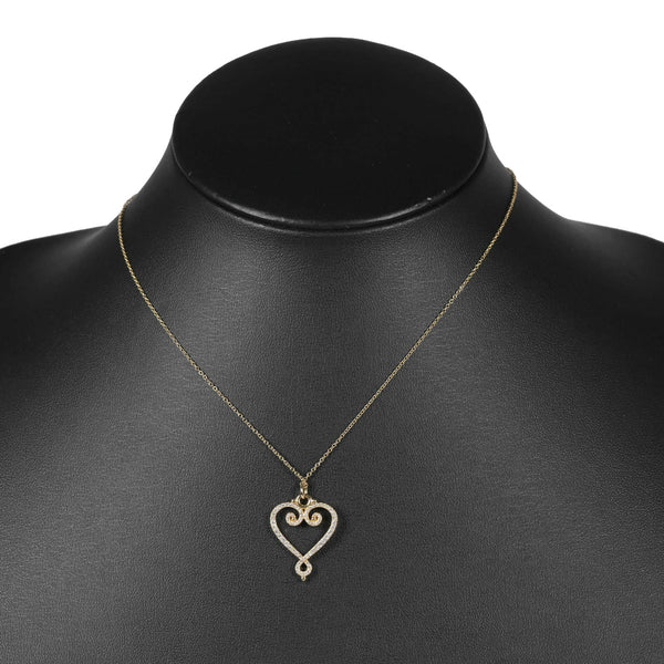 TIFFANY&Co.】ティファニー ヴェネチア ゴルドーニハート ネックレス
