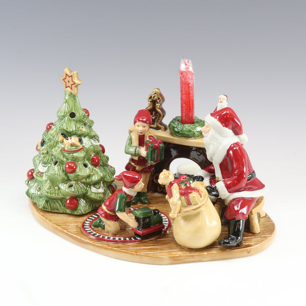 Villeroy & Boch] Villeroy & Boho Christmas Story Santa Tree Candle