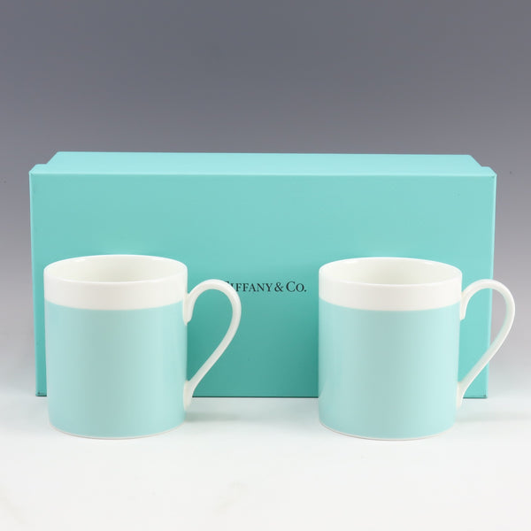 Tiffany & Co. カラーブロック プレート 2枚セット 書き割り オブス