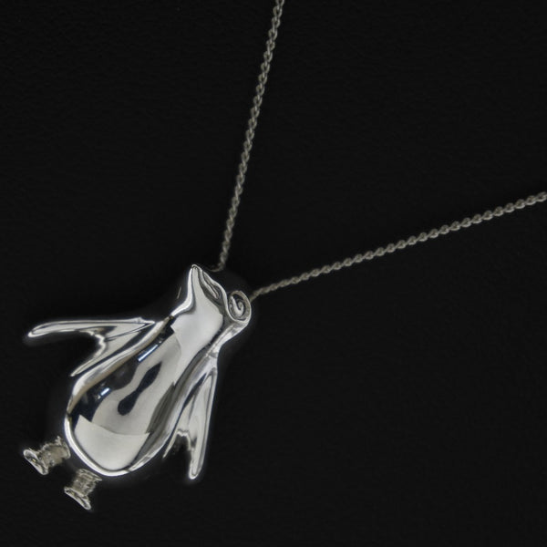 美品⭐︎TIFFANY & Co. ペンギン ネックレス 箱なし 美品】Tiffany ティファニー 超希少 ペンギンネックレス シルバー925