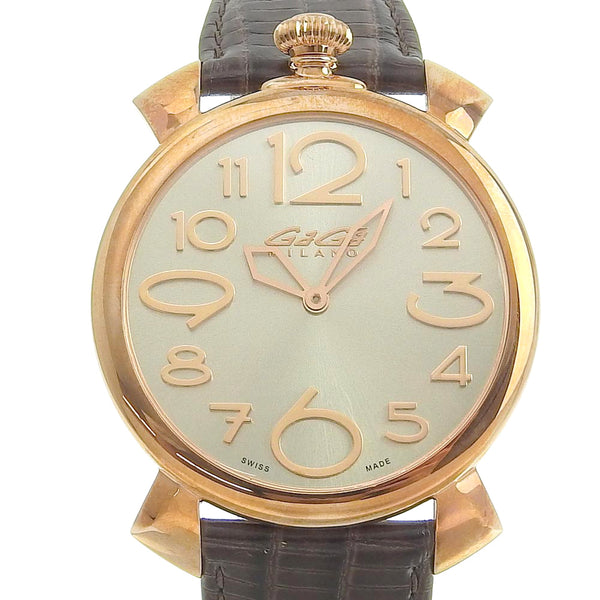 Gaga Milano] Gaga Milano Manuale Watch 5091 Quartz – NISHIKINO