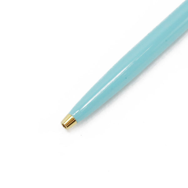TIFFANY&Co.】ティファニー ツイスト式 パースペン ボールペン ブルー