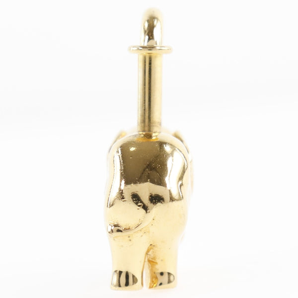 HERMES】エルメス ゾウ カデナ 金メッキ ゴールド elephant ユニ