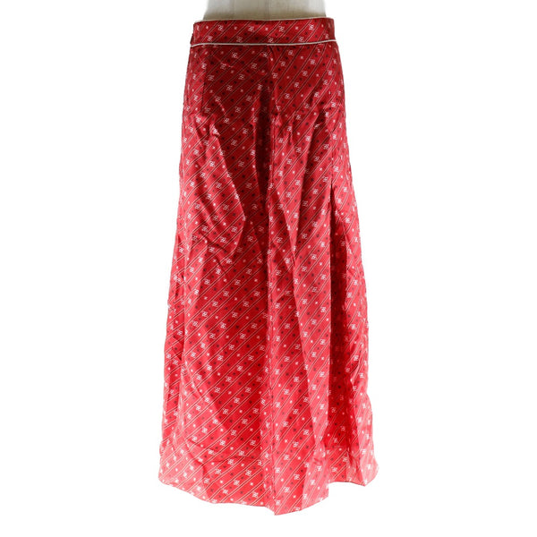 FENDI フェンディ ズッカ柄 ￼シルク モヘア コンビ スカート 赤 40 楽天市場】フェンディ FENDI ロングスカート ロングスカート