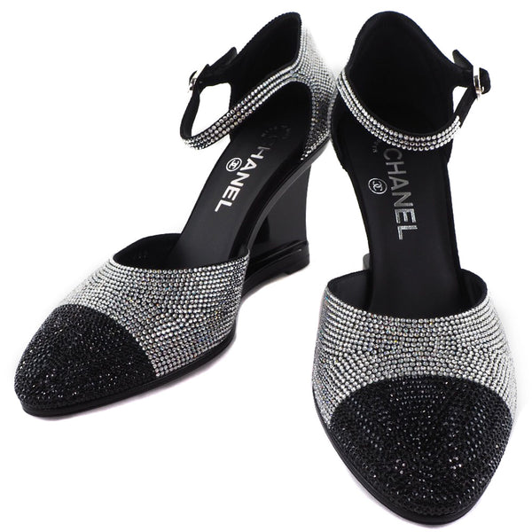 CHANEL】シャネル パンプス ウエッジソール ココマーク 2021AW G37869