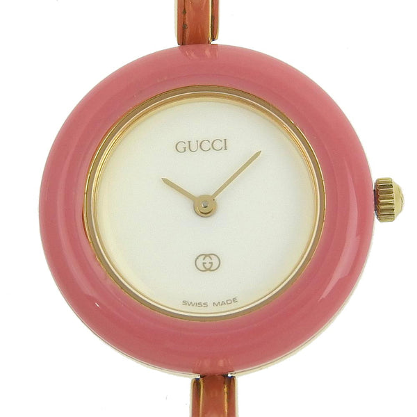 GUCCI】グッチ チェンジベゼル 腕時計 1100-L クオーツ – NISHIKINO