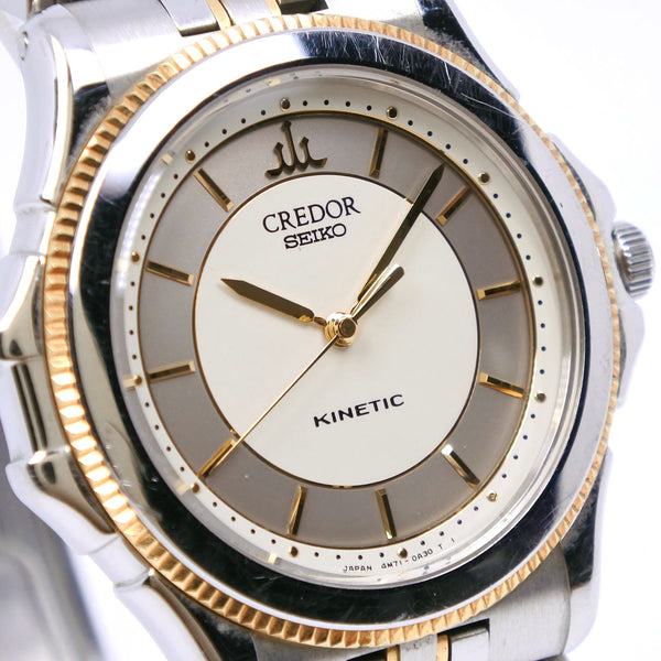 SEIKO] SEIKO Credor wristwatch 4M71-0A30 Kinetic – NISHIKINO