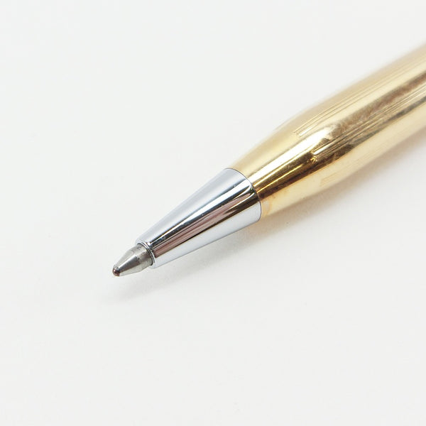 【CROSS】クロス, ボールペン シャーペンセット ボールペン, 14KT GOLD FILLED 金メッキ Ballpoint pen  mechanical pencil set ユニセックス