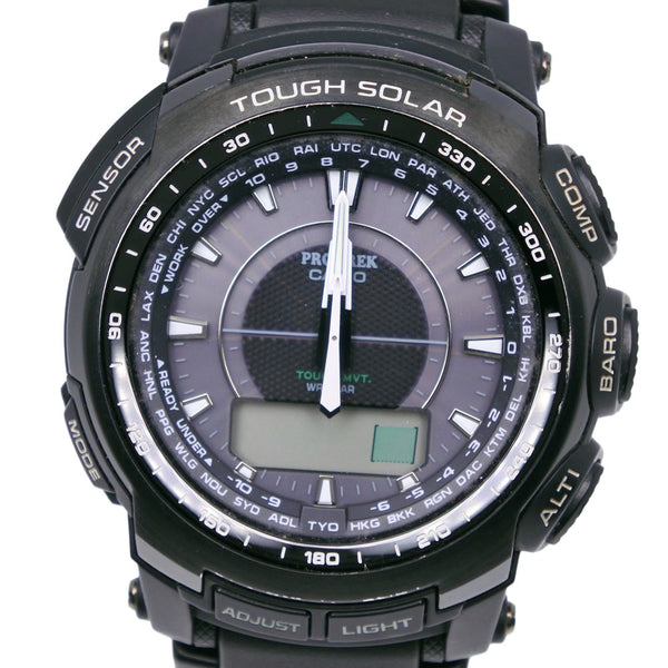 CASIO PRO TREK PRW-5100 タフソーラー 電波時計 CASIO】カシオ PROTREX 腕時計 PRW-5100 タフソーラー電波時計