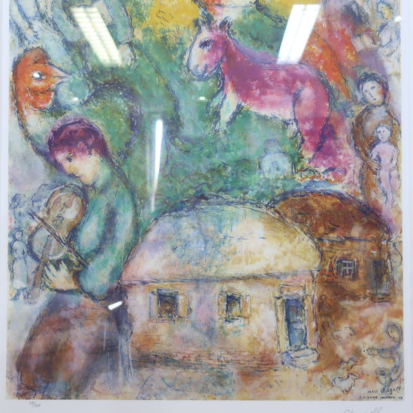 Marc Chagall】マルク・シャガール 【ショーファー】 絵画 – NISHIKINO