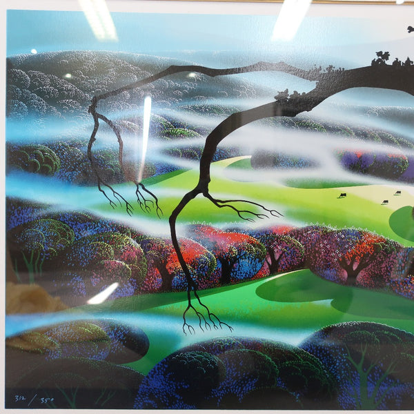 ★定価70万　真作アイベンロール　霧に覆われた山 本人サイン有り。 アイベンロール【霧に濡れた山】 絵画 – NISHIKINO VINTAGE KYOTO