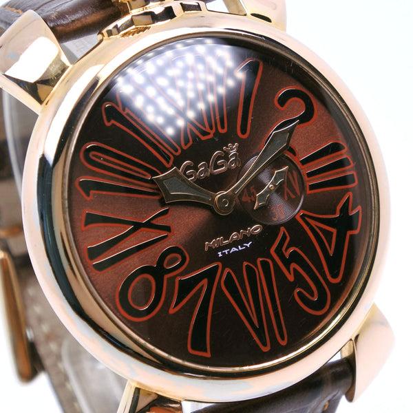 Gaga Milano] Gaga Milano Manuale 46 Watch Quartz – NISHIKINO