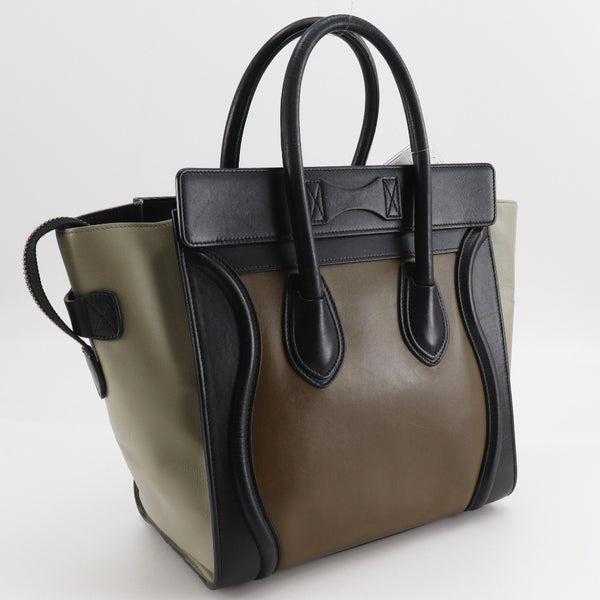 CELINE】セリーヌ ラゲージ マイクロショッパー ハンドバッグ