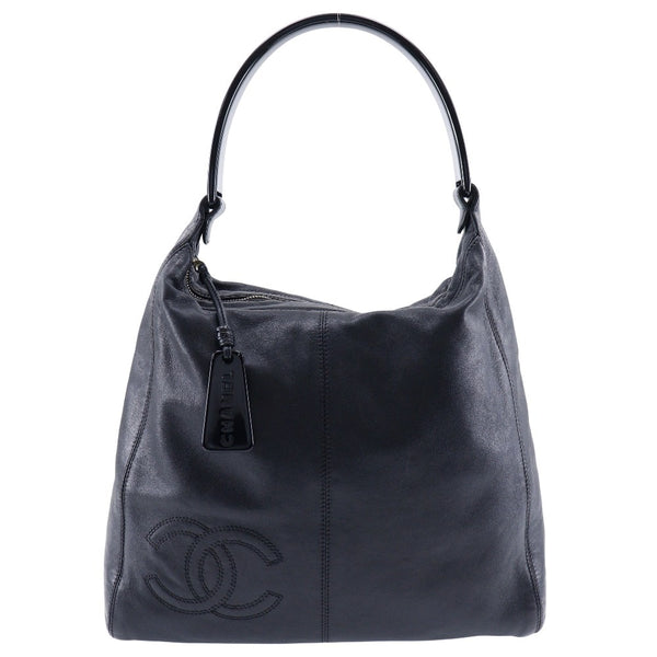 CHANEL】シャネル ショルダーバッグ ラムスキン×プラスチック 肩掛け