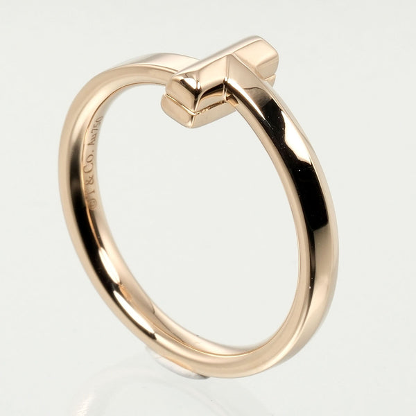 TIFFANY&Co.】ティファニー Tワン 12号 リング・指輪 2.5mm K18ピンク