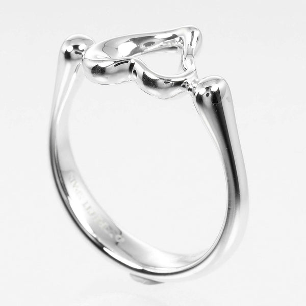 TIFFANY&Co.】ティファニー オープンハート リング・指輪 8号