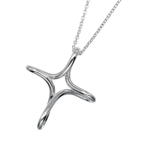 TIFFANY&Co.】ティファニー オープンクロス ネックレス – NISHIKINO