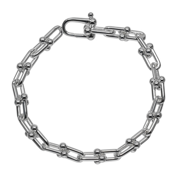 TIFFANY&Co.】ティファニー ハードウェア スモールリンク ブレスレット