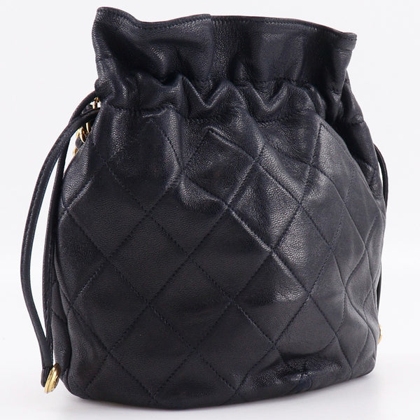 CHANEL】シャネル 巾着チェーンショルダー ショルダーバッグ