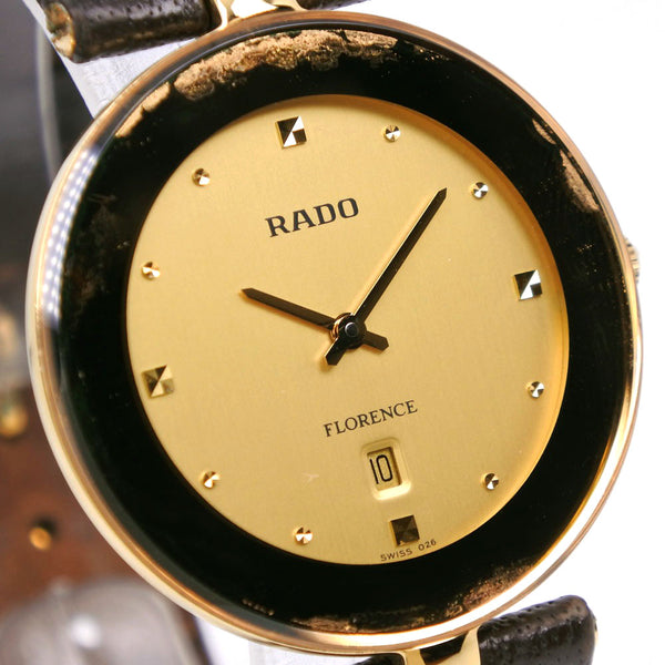 RADO] Rado Florence watch 160.3677.2 Quartz – NISHIKINO VINTAGE KYOTO