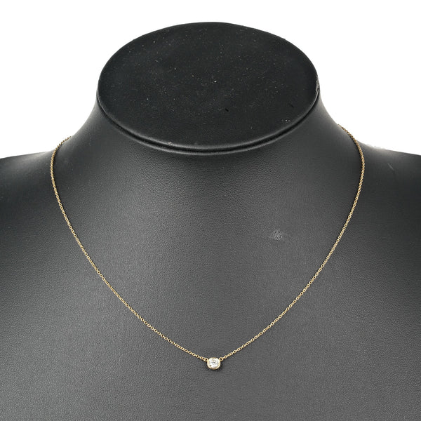 TIFFANY&Co.】ティファニー バイザヤード ネックレス 0.23ct VVS2/F