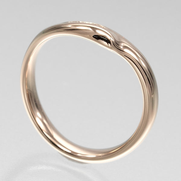 TIFFANY&Co.】ティファニー オープンハート バンド リング・指輪 7号