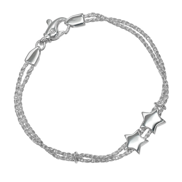 TIFFANY&Co.】ティファニー スター ダブルロープ ブレスレット