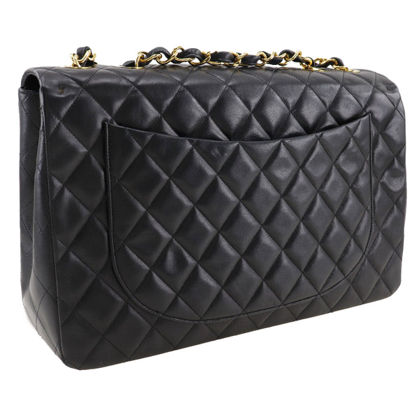 CHANEL デカマトラッセ デカマトラッセ30 クラシック ラージ Wフラップ Wチェーンショルダー
