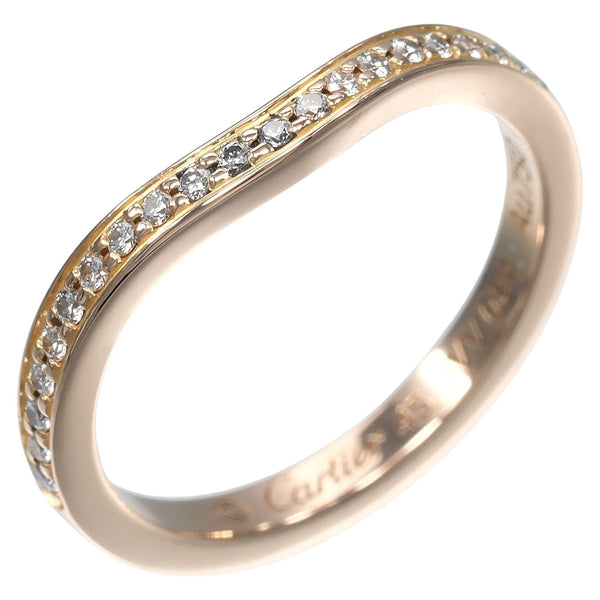 CARTIER】カルティエ バレリーナ カーブ リング・指輪 5号 – NISHIKINO