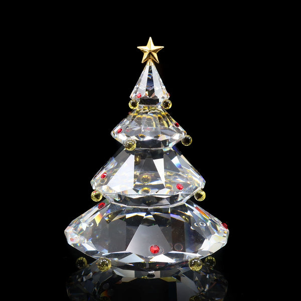 SWAROVSKI】スワロフスキー クリスマスツリー 置物 置物 オブジェ