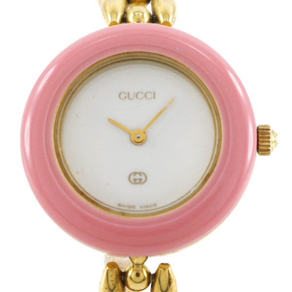 GUCCI】グッチ チェンジベゼル 腕時計 11/12 クオーツ