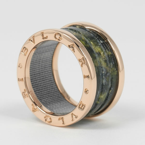 BVLGARI】ブルガリ B-zero1 4バンド ボーエナイト リング・指輪 11.5号