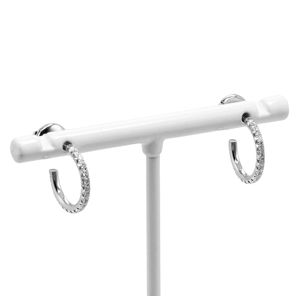 TIFFANY&Co.】ティファニー メトロ スモール イヤリング フープ ピアス