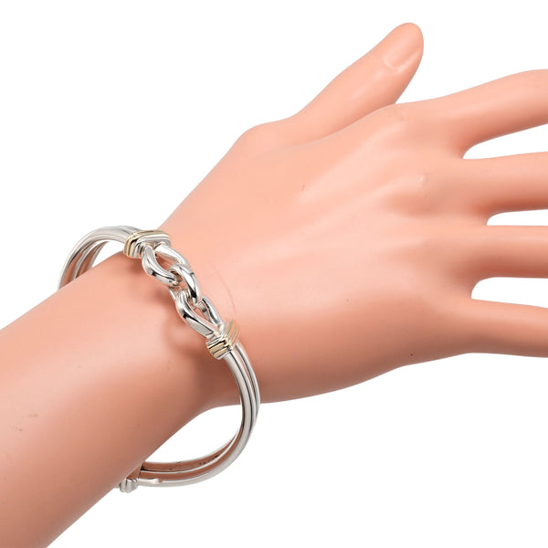 TIFFANY&Co.】ティファニー ダブル ループ ブレスレット バングル