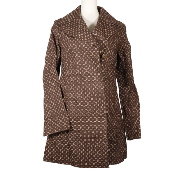 LOUIS VUITTON]LOUIS VUITTON monogram trench coat – NISHIKINO
