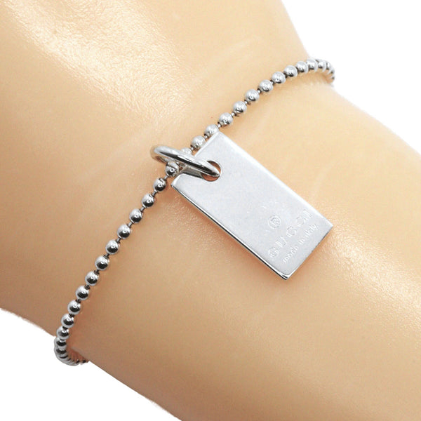 GUCCI】グッチ ロゴプレート ブレスレット – NISHIKINO VINTAGE KYOTO