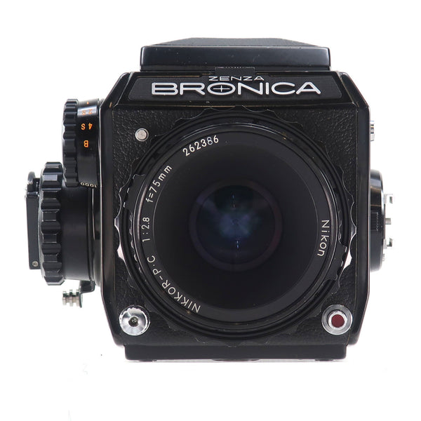 Zenza Bronica] Zenza Bronica EC NIKKOR-P.C F2.8 75mm film camera