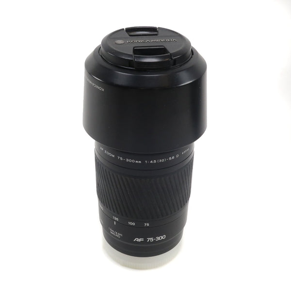 MINOLTA AF ZOOM 75-300mmレンズ MINOLTA】ミノルタ AF Zoom 75-300mm F4.5-5.6 D Macro 交換レンズ