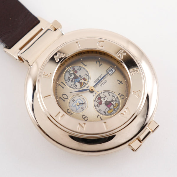 ディズニーミッキー・ミニー 懐中時計 リミテッドエディション ディズニー ミッキー ミニー プレミアム ラインストーン 懐中