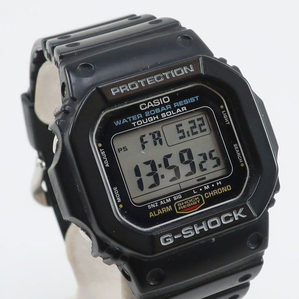 CASIO】カシオ タフソーラー 腕時計 G-5600E タフソーラー – NISHIKINO