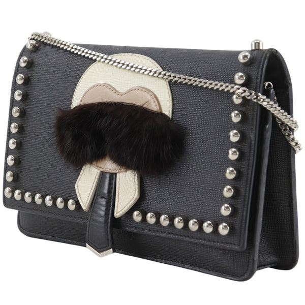 FENDI】フェンディ カールラガーフェルド ショルダーバッグ 8M0346