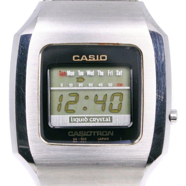 CASIO】カシオ カシオトロン 腕時計 04-502 クオーツ – NISHIKINO