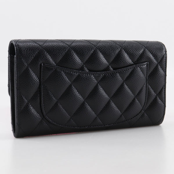 CHANEL】シャネル マトラッセ クラシック ロング フラップ ウォレット