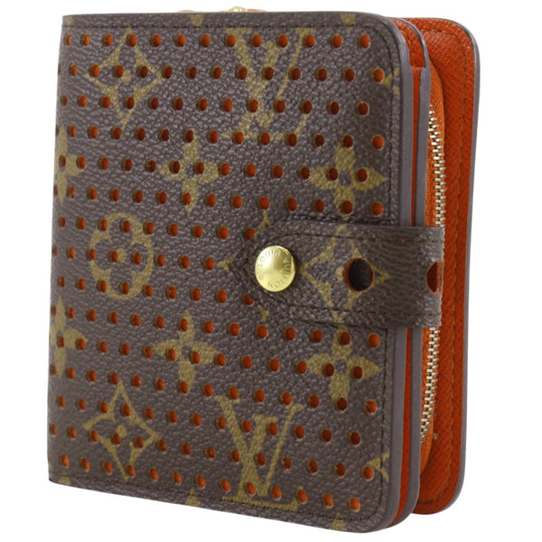 LOUIS VUITTON】ルイ・ヴィトン コンパクトジップ 二つ折り財布 M95189
