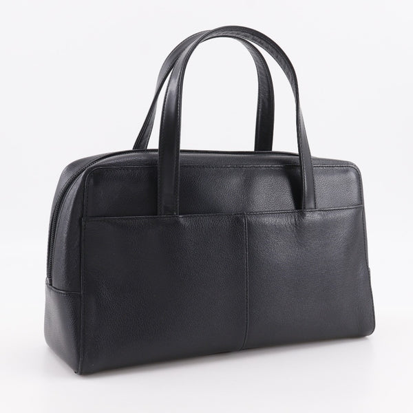 BURBERRY】バーバリー シボ革 ハンドバッグ – NISHIKINO VINTAGE KYOTO