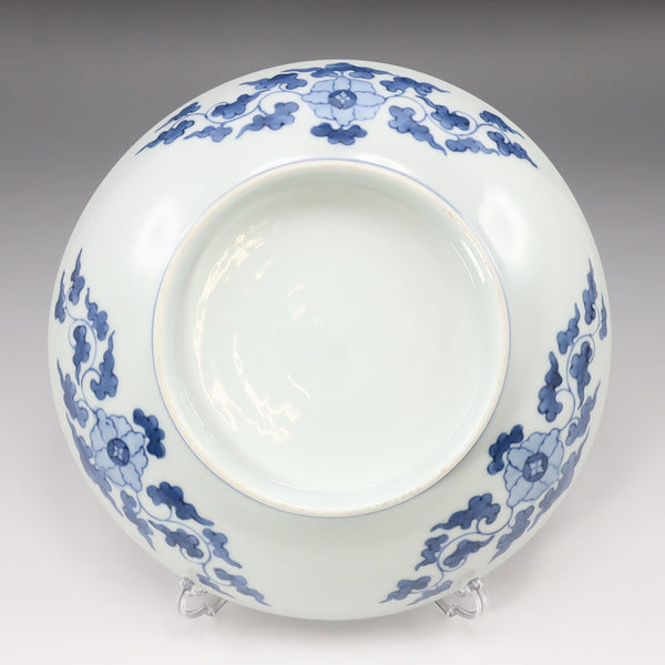 【Imari】伊万里焼 藍鍋島？ 草花紋 皿 直径：20cm 陶磁器 _ 骨董品 Imari】伊万里焼 藍鍋島？ 草花紋 皿 骨董品 – NISHIKINO VINTAGE KYOTO