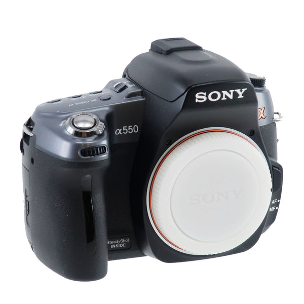 SONY α550(DSLR-A550)と50mm単焦点・ズームレンズのセット SONY】SONY α550 Digital Camera DSLR-A550 – NISHIKINO VINTAGE KYOTO
