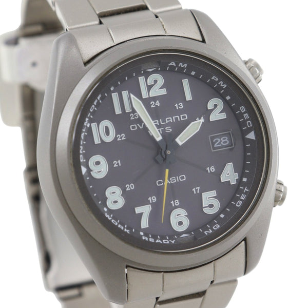 CASIO OVERLAND WTS 腕時計　OVW-100TDJ CASIO】カシオ オーバーランド 腕時計 OVW-100TDJ ソーラー電波時計